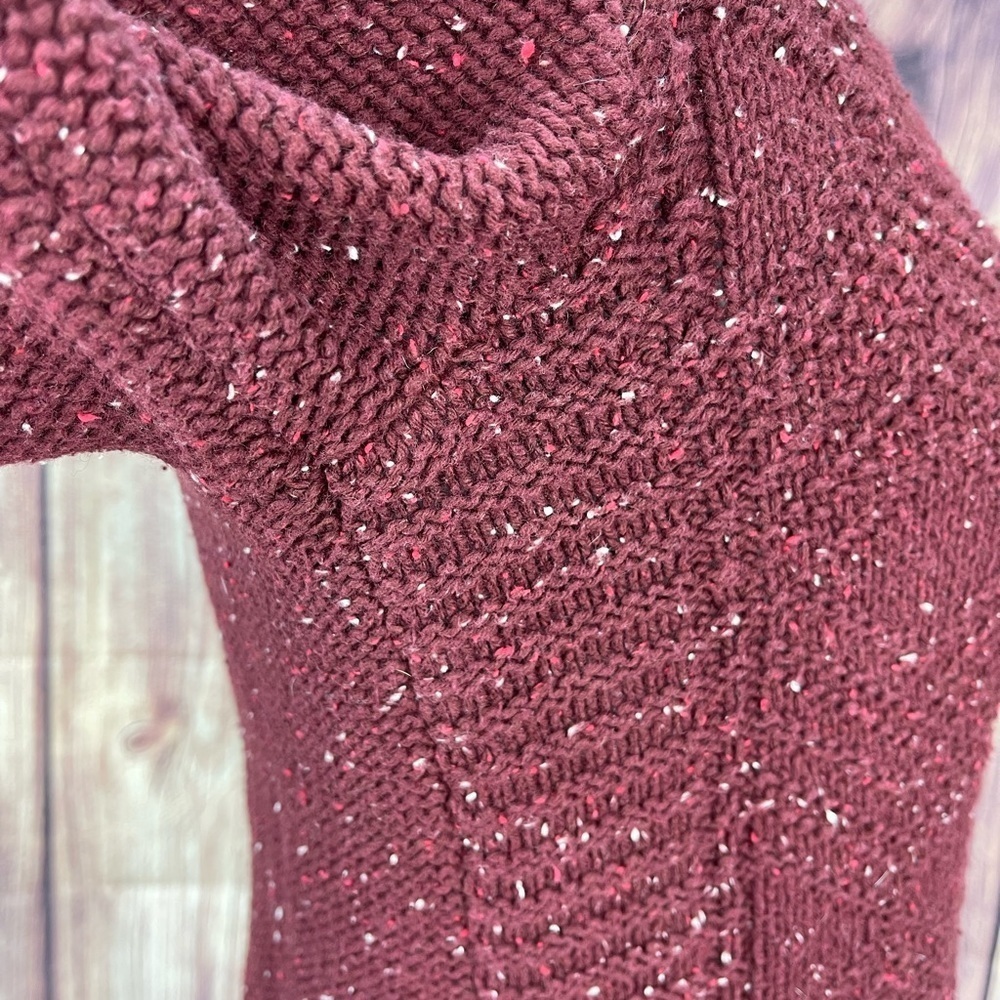 Hollister cotton wool blend long sleeve crew neck sweater women’s size S - Picture 9 of 16